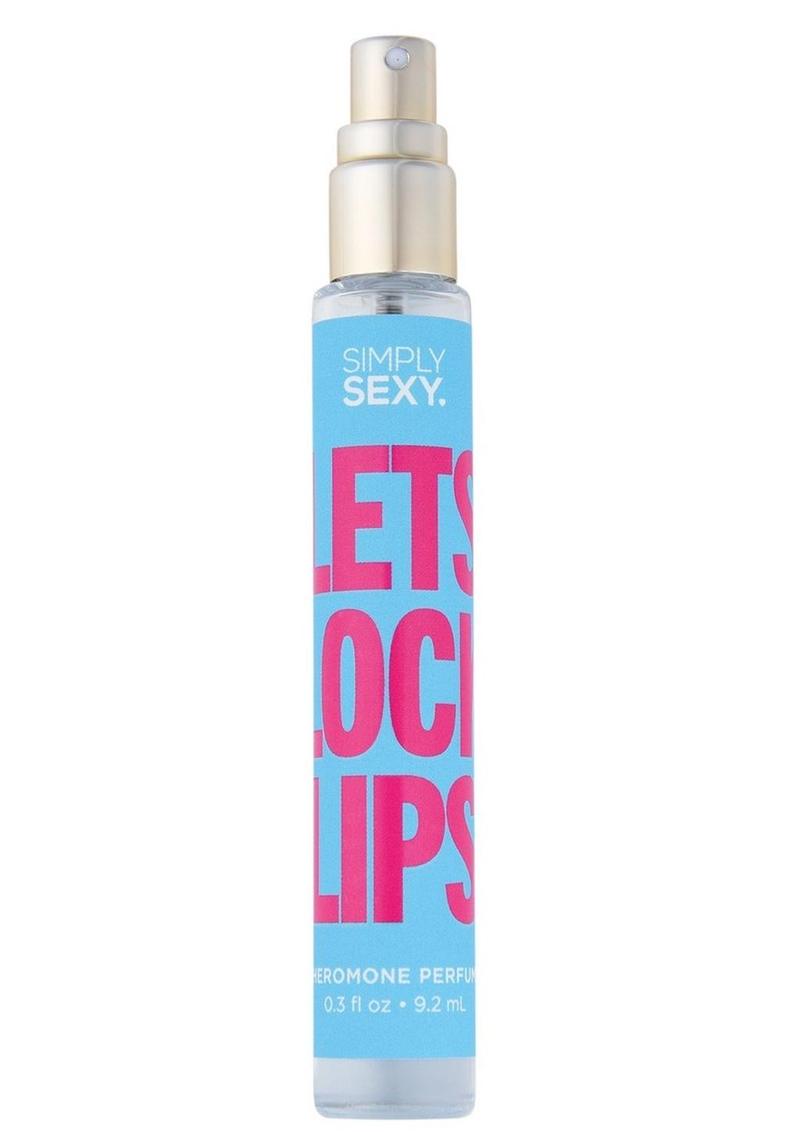 Simply Sexy Pheromone Perfume Let's Lock Lips Spray