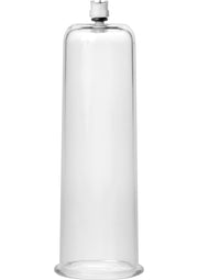 Size Matters Cock and Ball Cylinder - Clear - 2.75in
