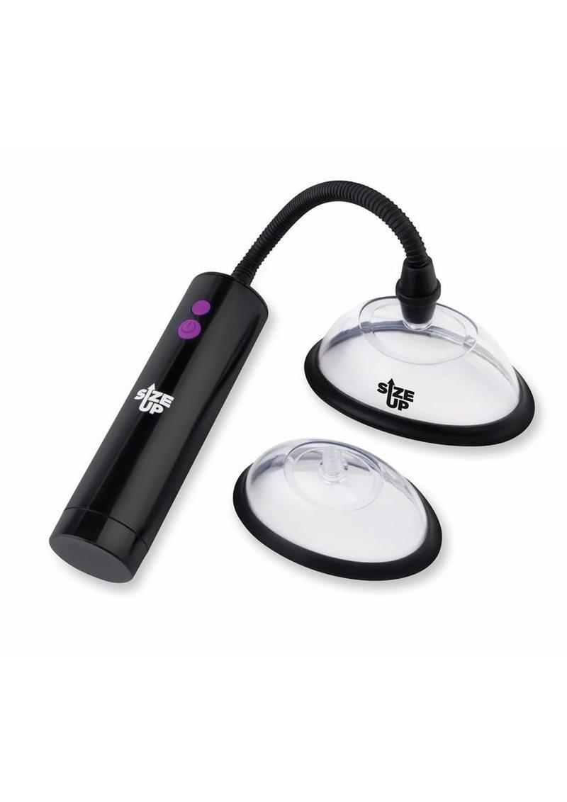 Size Up Rechargeable Pussy Pump Two Chambers