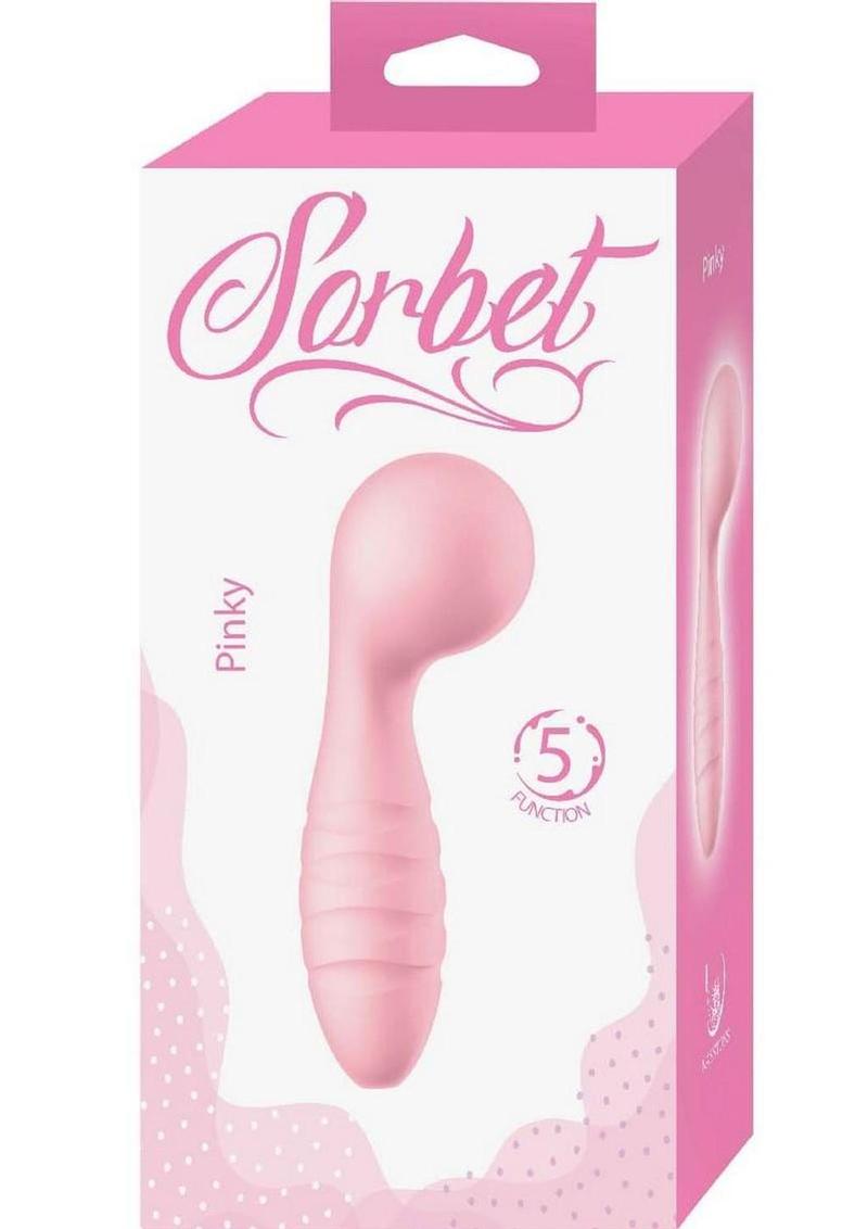 Sorbet Pinky Rechargeable Silicone Bullet Vibrator - Pink