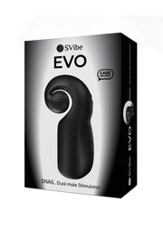 Svibe Snail Evo Rechargeable Silicone Stroker - Black