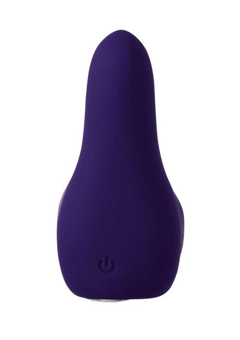 Vedo Fini Rechargeable Silicone Finger Vibrator - Purple