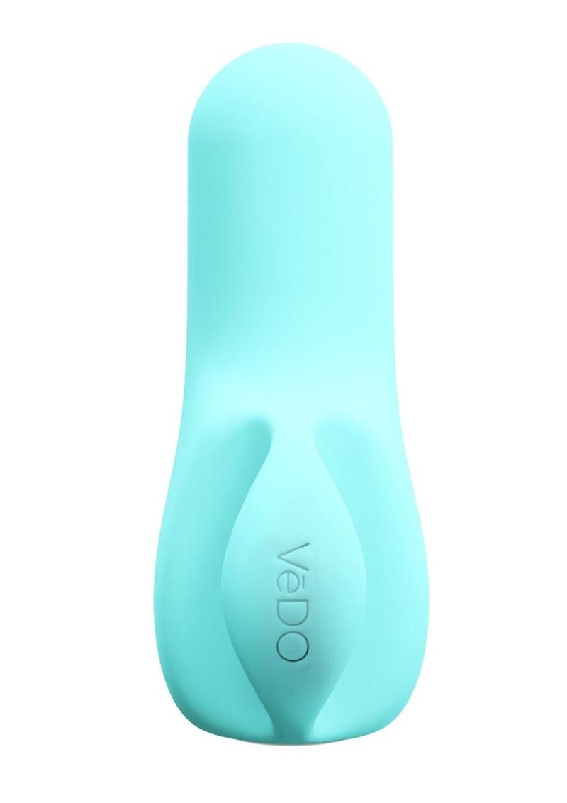 Vedo Nea Rechargeable Silicone Bullet Vibrator - Tease Me - Blue/Turquoise