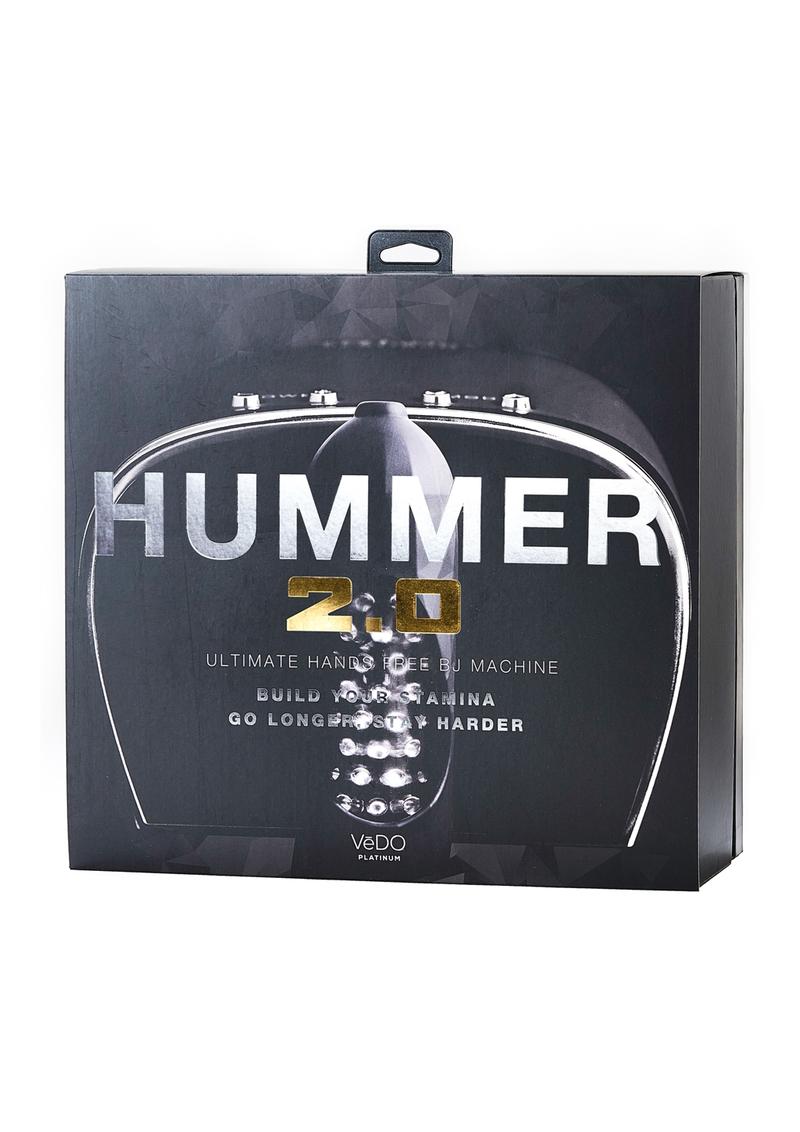 Vedo Savvy The Hummer 2.0 BJ Machine Rechargeable Masturbator with Remote Control - Black