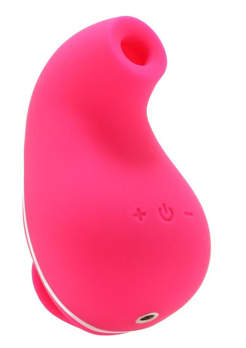 Vedo Suki Rechargeable Silicone Sonic Vibrator - Foxy - Pink