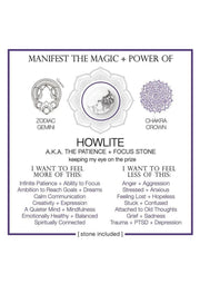 Warm Human Howlite