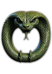 Wild Things Animal Rings Trouser Snake Rechargeable Silicone Vibrating Cock Ring - Green