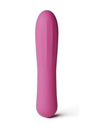 X and O's Tempt Rechargeable Silicone Compact Vibrator - Magenta