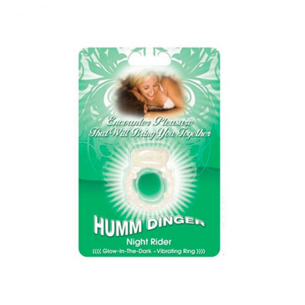 Humm Dinger Dual Vibrating Cockring (glow)