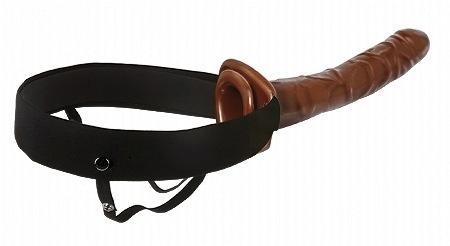 10in Chocolate Dream Hollow Strap-On