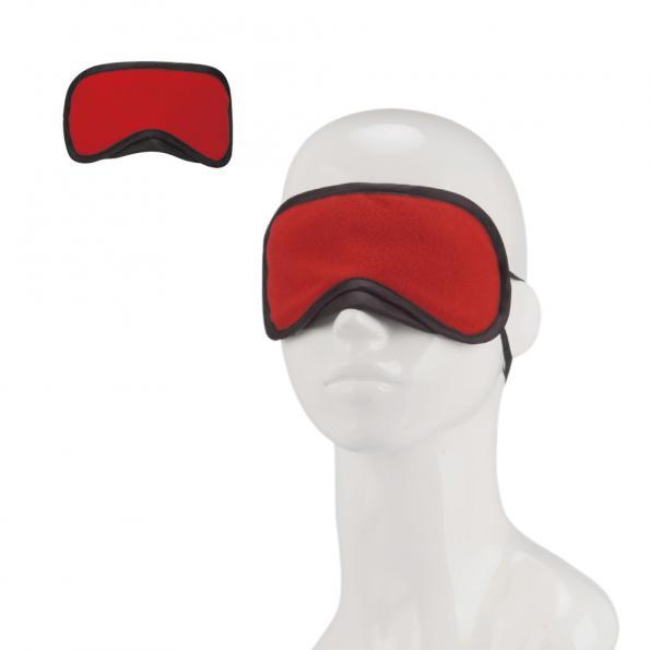 Lux Fetish Peek-A-Boo Love Mask Red O/S