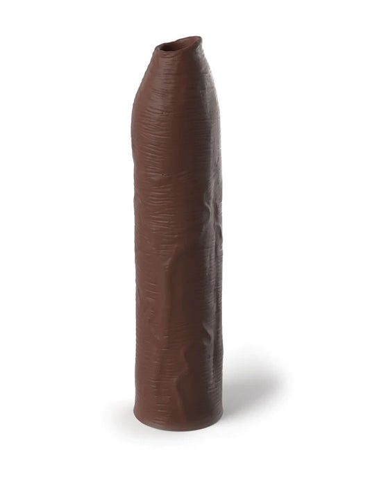 Fantasy X-Tensions Elite Uncut 7 Inch Extension Sleeve - Brown PD4154-29