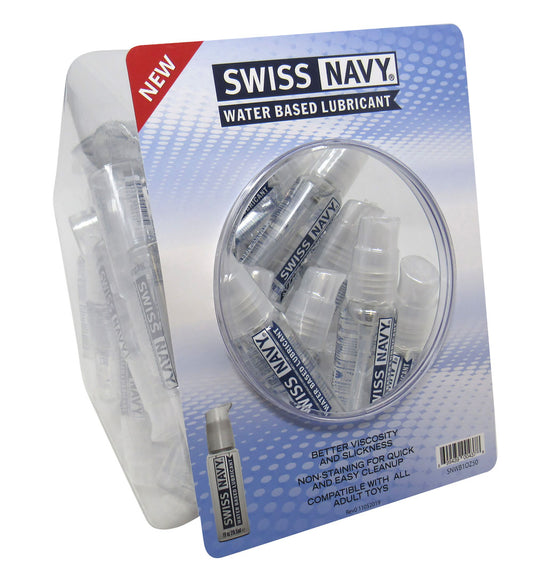 Swiss Navy Water-Based 1oz 50ct Fishbowl MD-SNWB1OZ50