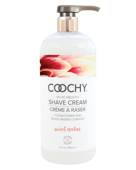 Coochy Oh So Smooth Shave Cream - Sweet Nectar - 32 Fl. Oz. COO1006-32