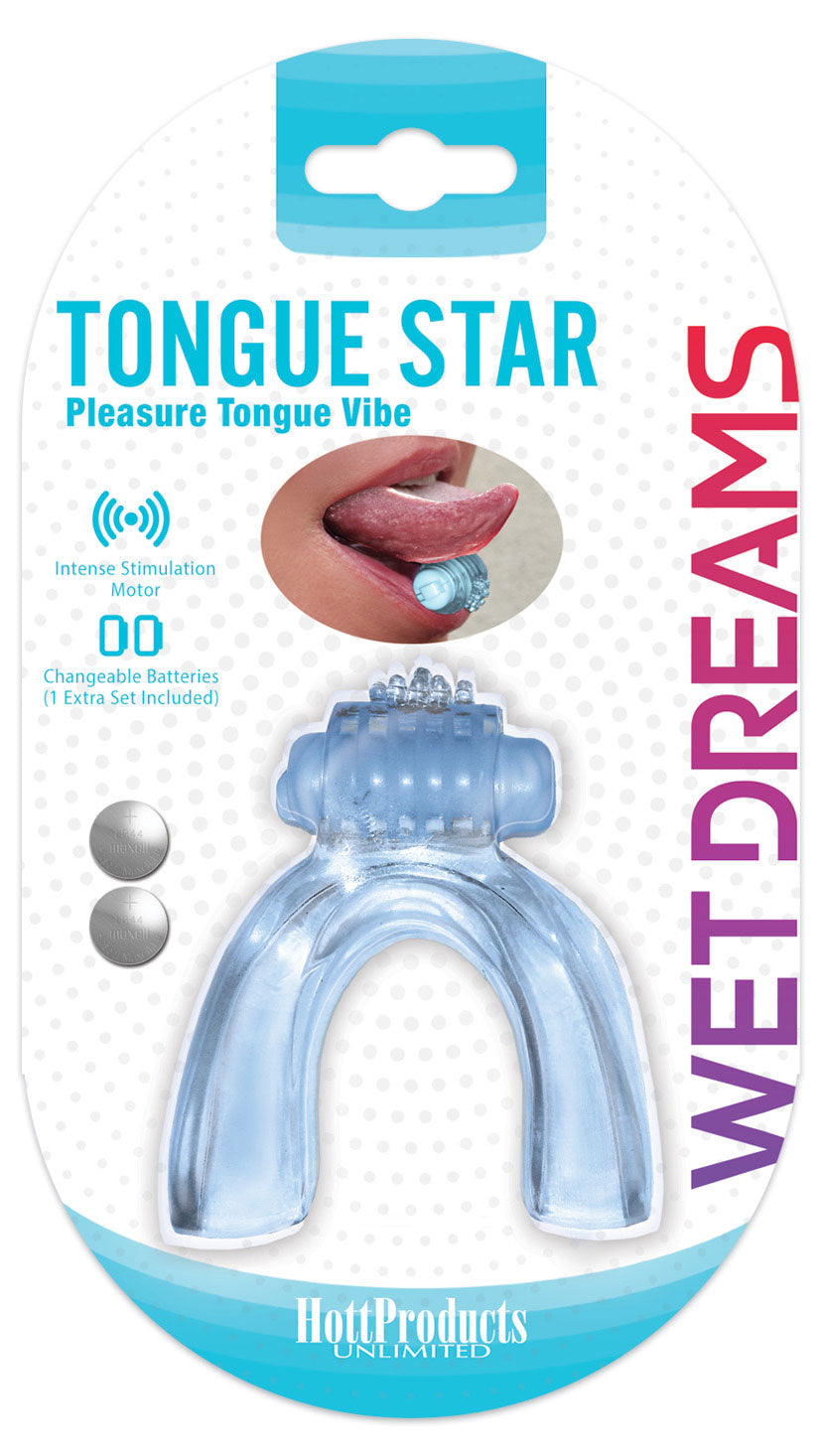 Wet Dreams Tongue Star - Blue HTP3444