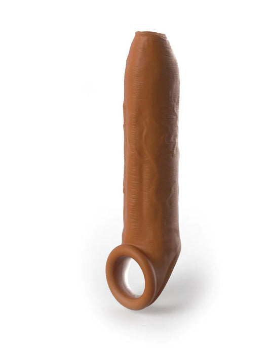 Fantasy X-Tensions Elite Uncut 7 Inch Extension  Sleeve With Strap - Tan PD4156-22