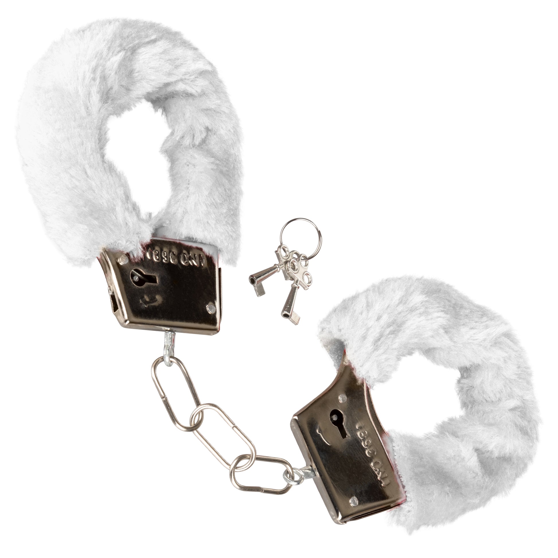 Playful Furry Cuffs - White SE2651153